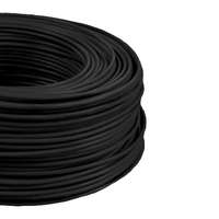 MKH 0,5mm2 rézvezeték sodrott fekete H05V-K