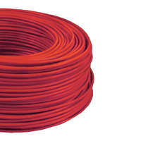 MKH 0,5mm2 rézvezeték sodrott piros H05V-K