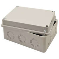 TRACON TRACON MED15117 Elektronikai doboz, világos szürke, teli fedéllel 150×110×70mm, IP54