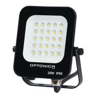 OPTONICA OPTONICA 5724 LED SMD fekete fényvető 20W AC220-240V 1800LM 6000K IP65