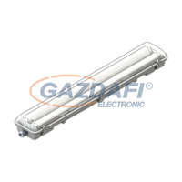 OPTONICA OPTONICA 6737 LED fénycsöves armatúra, üveg bura, egyoldalú bekötés T8 2*120CM 2*18W IP65 6000K