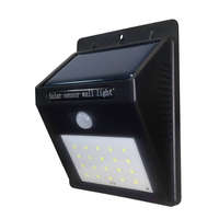 OPTONICA OPTONICA 7405 napelemes fényvető mozgásérzékelős alumínium fekete BODY IP54 0.75W 6000K 5.5V