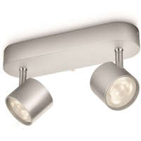 PHILIPS PHILIPS 56242/48/16 STAR bar szürke kettes szpotlámpa 2x4.5W SELV