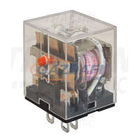 TRACON TRACON RL11-12DC Miniatűr teljesítmény relé 12V DC / 3×CO (10A, 230V AC / 28V DC)