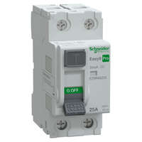SCHNEIDER SCHNEIDER EZ9R49225 EASY9 PRO Áram-védőkapcsoló, A osztály, 2P, 25A, 30mA (R9R02225 Követő típus )