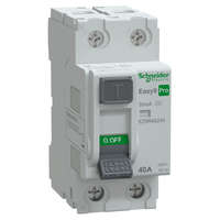 SCHNEIDER SCHNEIDER EZ9R49240 EASY9 PRO Áram-védőkapcsoló, A osztály, 2P, 40A, 30mA (R9R01240 Követő típus )