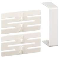 SCHNEIDER SCHNEIDER ISM10206P OPTILINE 45 Takaróelem +2 toldó 95x55 mm, műanyag, polárfehér