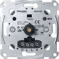 SCHNEIDER SCHNEIDER MTN5136-0000 MERTEN Forgatógombos fényerőszabályzó, kapacitív terhelésekhez, 20-315 W