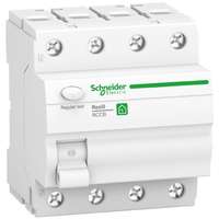 SCHNEIDER SCHNEIDER R9R02425 RESI9 áram-védőkapcsoló, A osztály, 4P, 25A, 30mA