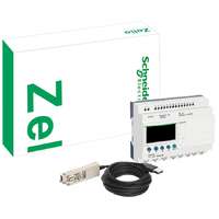 SCHNEIDER SCHNEIDER SR3PACK2BD Zelio Pack 26I/O,24VDC, csat.kábel, CD