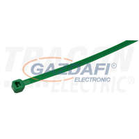 TRACON TRACON 190Z Normál kábelkötegelő, zöld 203×4,6mm, D=2-52mm, PA6.6, 100 db/csomag