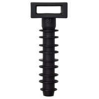 TRACON TRACON 9843 Beüthető kábelkötegelő tipli d=8mm, A=10,3×3,2mm, PA6.6