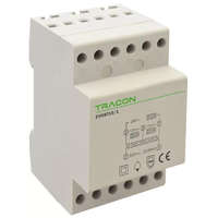 TRACON TRACON EVOBT24/1 Biztonsági (csengő) transzformátor 230V/12-24V AC, Psmax.:15VA, Is:0,62A