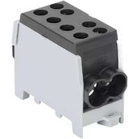 TRACON TRACON FLECU-35-25-2F Főáramköri leágazó kapocs, sínre szerelhető, fekete 6-35mm2, max. 1000VAC/DC, max.125A