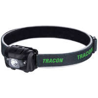 TRACON TRACON HL120E Fejlámpa, elemes 3 W, 120 lm, 12 h, 3×AAA 1,5 VDC