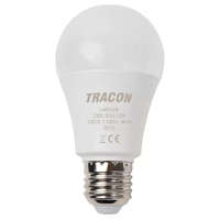 TRACON TRACON LA6012W Gömb burájú LED fényforrás 230 V, 50 Hz, 12 W, 3000 K, E27, 1430 lm, 200°, A60, EEI=E