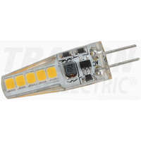 TRACON TRACON LG4X2NW Szilikon házas LED fényforrás 12 VAC/DC, 2 W, 4000 K, G4, 180 lm, 270°, EEI=A++