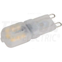 TRACON TRACON LG9X2,5NW LED fényforrás műanyag házban 230 VAC, 2,5 W,4000 K,G9,180 lm, 270°, EEI=G