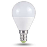 TRACON TRACON LMG457W Gömb burájú LED fényforrás 230 V, 50 Hz, E14, 7 W, 600 lm, 200°, 2700 K, EEI=F