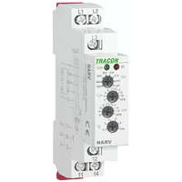 TRACON TRACON NARV Feszültségfigyelő relé 3 fázisra AC 220-460V, U> U< = +/-2-20%, t=0,1-10s, Asymm 8%