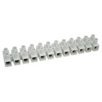 TRACON TRACON S3A-H Flexibilis sorozatkapocs, H profil, 12 tag, natúr 2,5mm2, 450VAC, 16A, PP