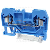TRACON TRACON TSKC2,5-K Nullavezető ipari sorozatkapocs, rugós, sínre, kék 800V 24A 0.08-2.5 mm2 2P