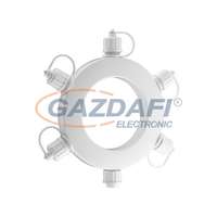 TRONIX TRONIX 010-188 kör elosztó, 5 férőhelyes fehér, IP44
