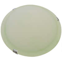 TRACON TRACON UFO-1-Z Üveg mennyezeti UFO lámpatest, zöld 230V, 50Hz, E27, max.1×60W, D=300 mm