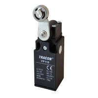 TRACON TRACON VP118 Helyzetkapcsoló, lengőkar-görgő 1xNO+1xNC, 6A/230V AC-15, 0,3A/250V DC-13, 28mm, IP65