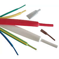 TRACON TRACON ZS254FEH Zsugorcső, vékonyfalú, 2:1 zsugorodás, fehér 25,4/12,7mm, POLIOLEFIN