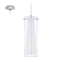 EGLO EGLO 89832 Függeszték E27 1x60W króm/fehér Pinto
