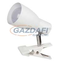 RÁBALUX RÁBALUX 6026 Ebony 1-es csiptethető spot lámpa E27 max20W fehér 230V A++ -> E