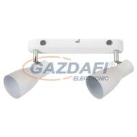 RÁBALUX RÁBALUX 6027 Ebony 2-es spot lámpa E27 max 2x20W fehér 230V A++ -> E