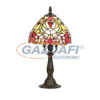 RÁBALUX RÁBALUX 8089 Mirella asztali lámpa E14 40W tiffany 230V