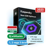 Kaspersky Kaspersky Next EDR Optimum 5 eszközre, 10 mobilra, 1 éves előfizetés