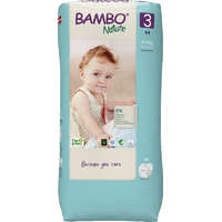 BAMBO BAMBO Nature Egyszer használatos pelenkák 3 M (4-8 kg) 52 db