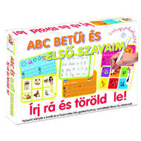 Dohány Toys Írj rá és töröld le ABC betűi és első szavaim