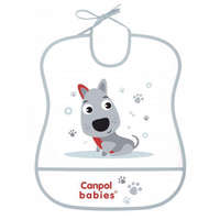 CANPOL CANPOL BABIES Puha műanyag előke Aranyos állatok kutya