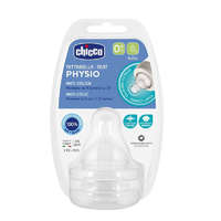 CHICCO CHICCO Cumisüveg cumizó Perfect 5/Well-Being fiziológiai lassú folyású 0m+ 2 db 2 db