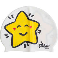Swimfit Úszósapka Swimfit csillagos fehér