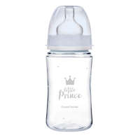 CANPOL CANPOL BABIES Széles szájú palack Royal Baby 240 ml kék