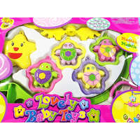 BabyBruin Állatos műanyag zenélő forgó játék