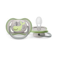 PHILIPS AVENT Philips AVENT SCF086/05 Játszócumi Ultra air Mintás 6-18hó bálna, 1db