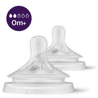 PHILIPS AVENT Philips AVENT SCY962/02 Natural Response etetőcumi 2 újszülött atfolyás 0hó+, 2 db