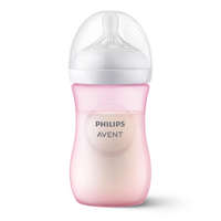 PHILIPS AVENT Philips AVENT SCY903/11 Natural Response cumisüveg 260 ml, 1hó+, rózsaszín