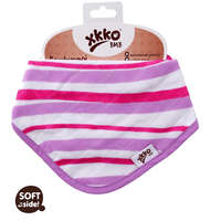 KIKKO KIKKO Hearts&Waves bambusz melltartó/kendő (1 db) - lila hullámok