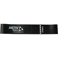 Aktívsport Mini band erősítő szalag 30 cm Aktivsport extra erős fekete
