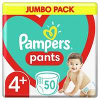  PAMPERS Active Baby-Dry nadrág Eldobható pelenkabugyi 4+ (9-15 kg) 50 db - JUMBO PACK