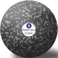  Masszázs labda Trendy Bola fekete-szürke 6 cm