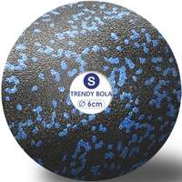  Masszázs labda Trendy Bola fekete-kék 6 cm